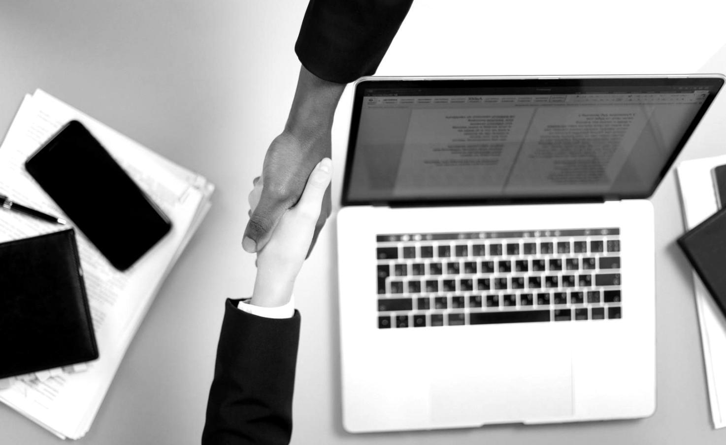 Secure account access and CRM learning concept